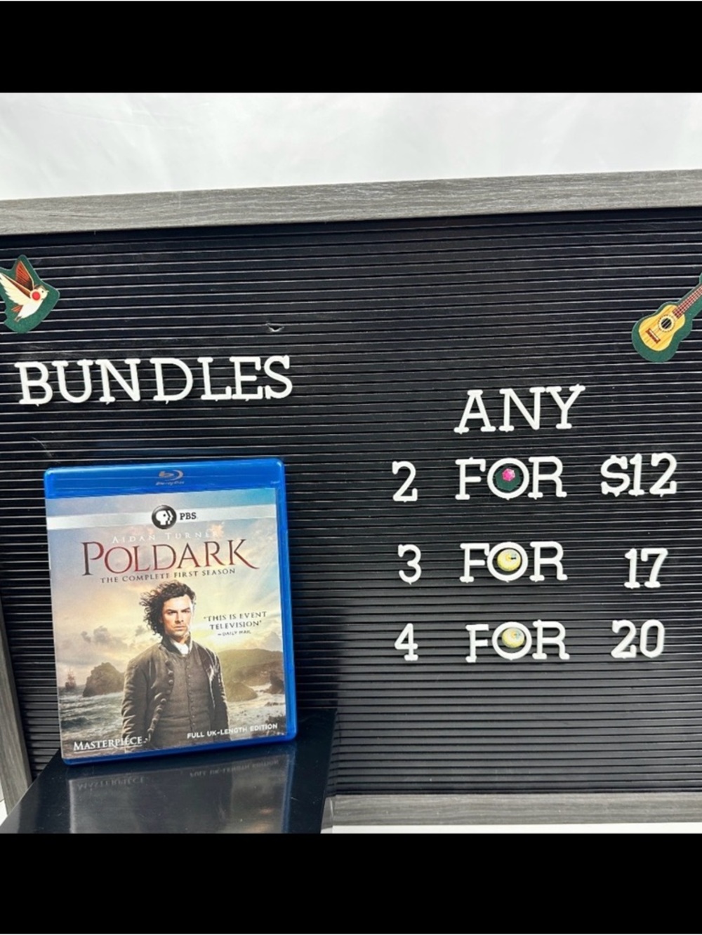 Poldark complete season 1 (Blu Ray)(Bundle Eligible)